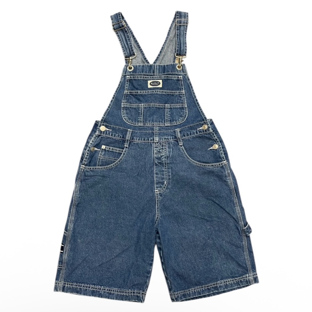Short Denim Overalls